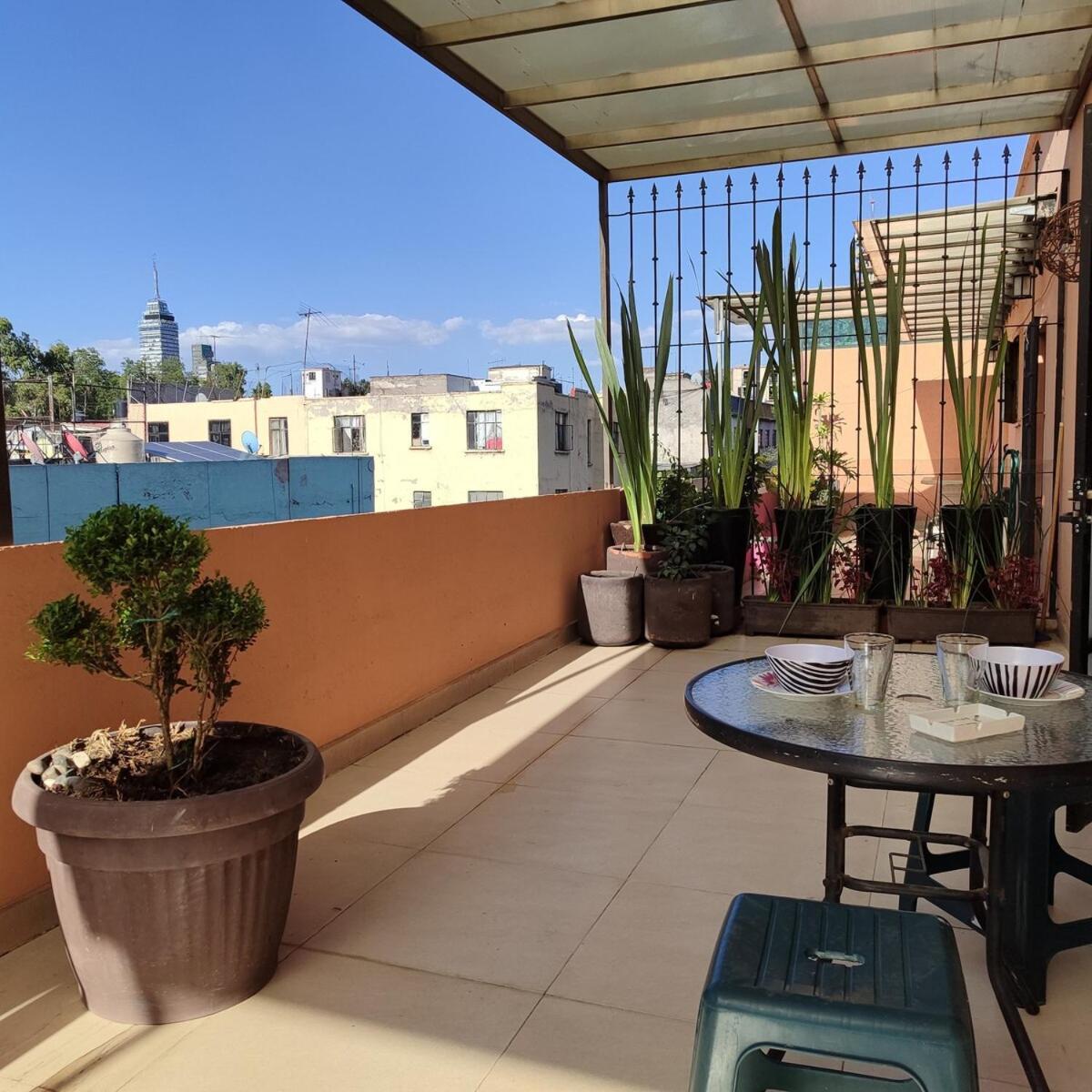 Appartamento Downtown With Private Terrace Città del Messico